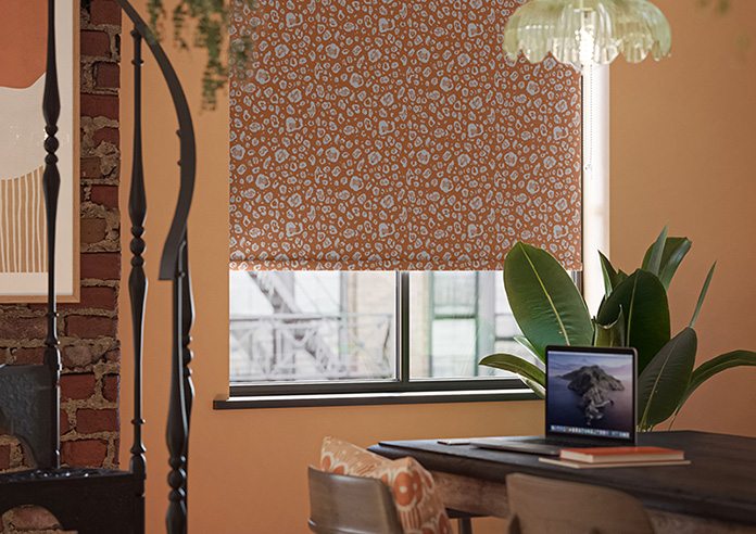 Leopard Luxe, Firebrand - Twist&Fit Roller Blind - Image 5